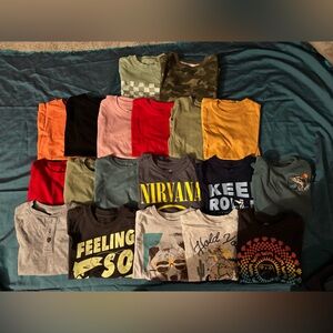 Boys size 4/5 shirt bundle Row